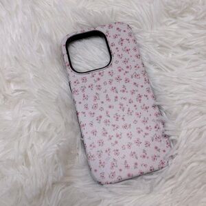 Casely Case IPhone 15 Pro Case Floral Pink Phone Case Casely IPhone 15 Pro Case